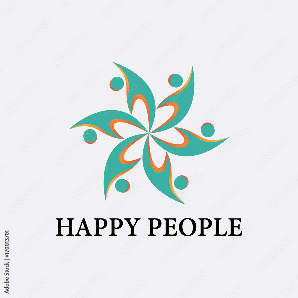 happy people logo