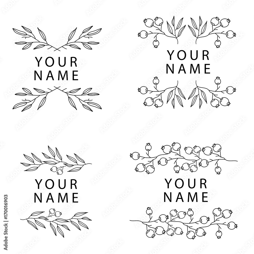 Obraz premium Floral Wreath