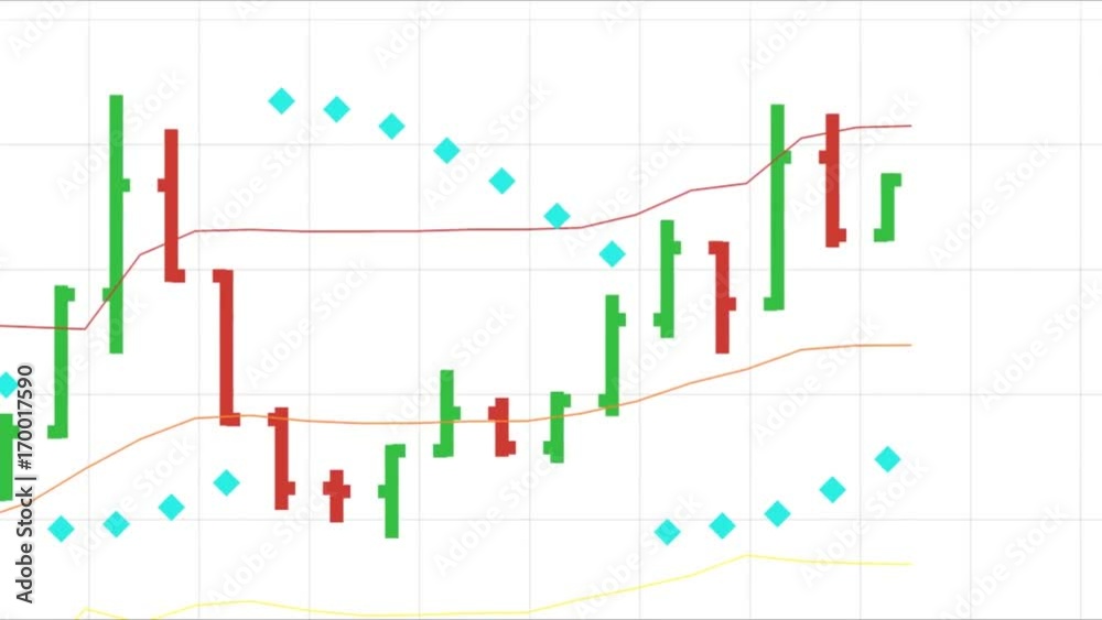 universal stock market price chart on white background - new quality financial business animated dynamic motion video footage universal stock market price chart on white background - new quality financial business animated dynamic motion video footage