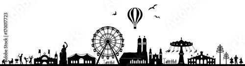 Skyline München Oktoberfest