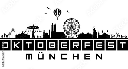 Skyline München Oktoberfest