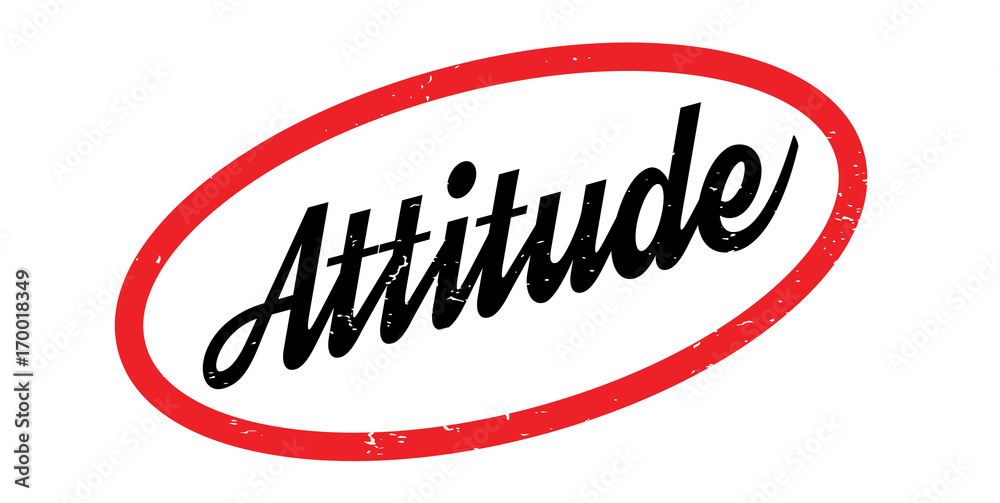 Attitude rubber stamp. Grunge design with dust scratches. Effects can be easily removed for a clean, crisp look. Color is easily changed. Attitude rubber stamp. Grunge design with dust scratches. Effects can be easily removed for a clean, crisp look. Color is easily changed.