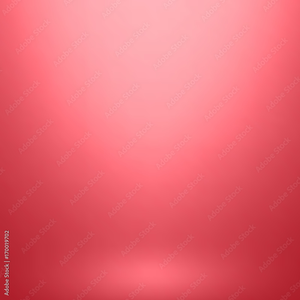 Abstract gradient red, used as background for display your products - Vector