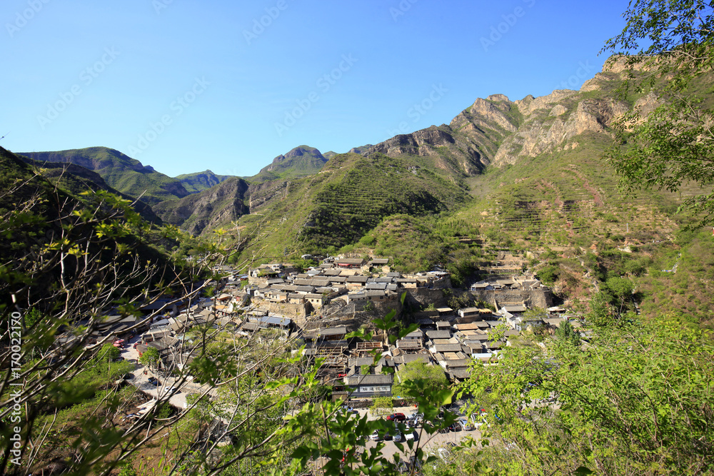 Ancient villages in Beijing, China