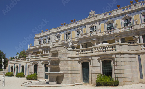 The castle of Queluz in Portugal.