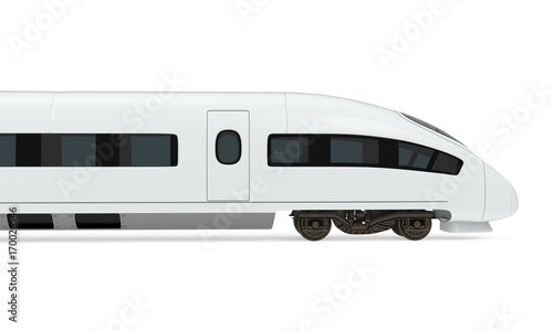 Intercity Train Isolated