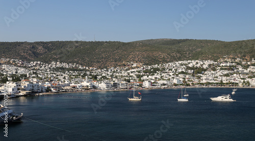Fototapeta Naklejka Na Ścianę i Meble -  Bodrum Town in Aegean Coast of Turkey