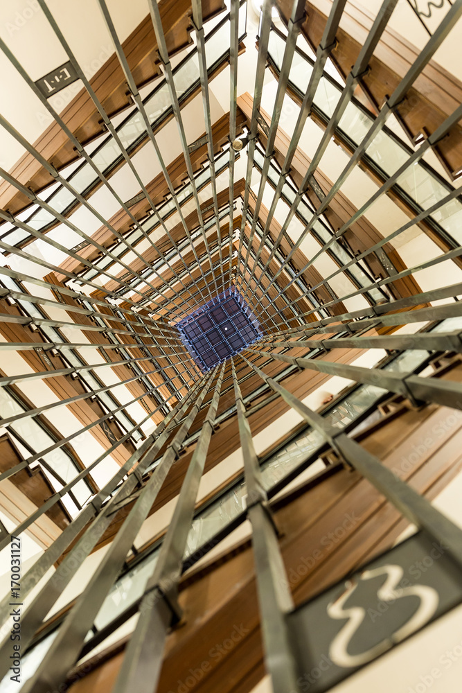 Obraz premium Top of the stairs