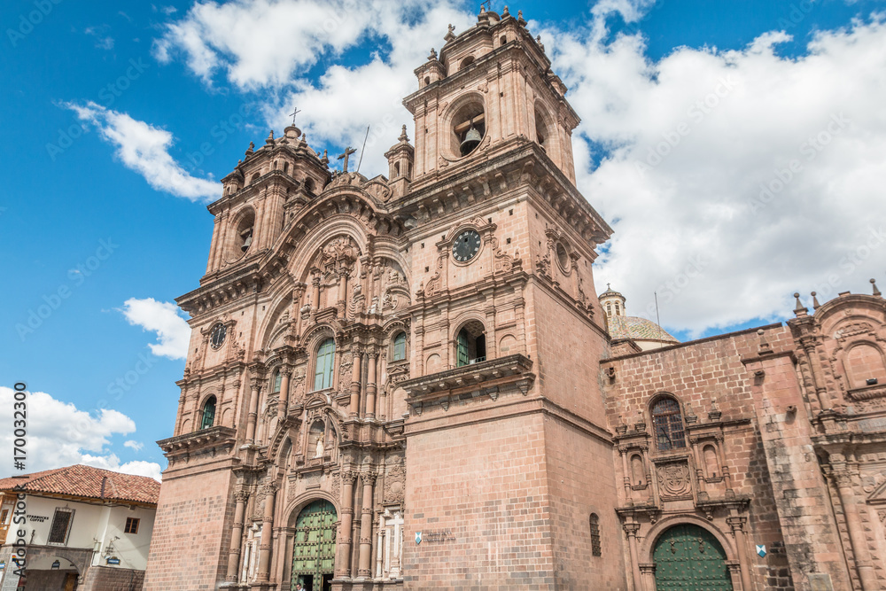 Jesuit church in Cusco Peru
