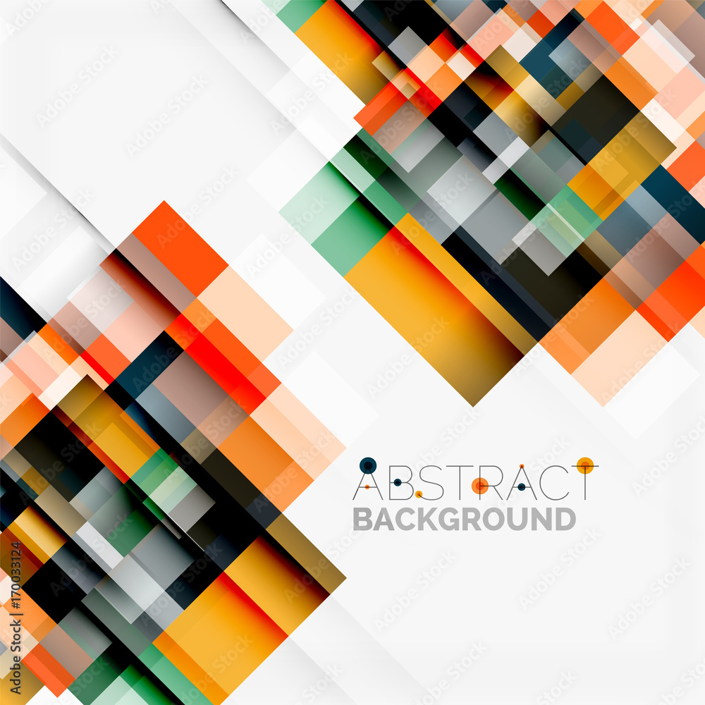 Abstract blocks template design background, simple geometric shapes on white, straight lines and rectangles Abstract blocks template design background, simple geometric shapes on white, straight lines and rectangles