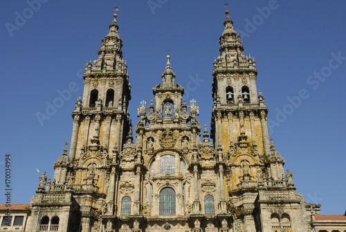 Westfassade der Kathedrale, Santiago de Compostela