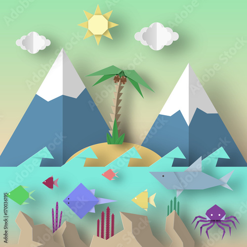 Origami Style Crafted out o...