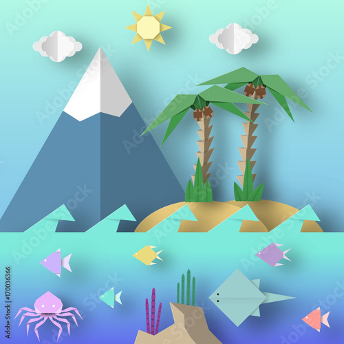 Origami Style Crafted out o...