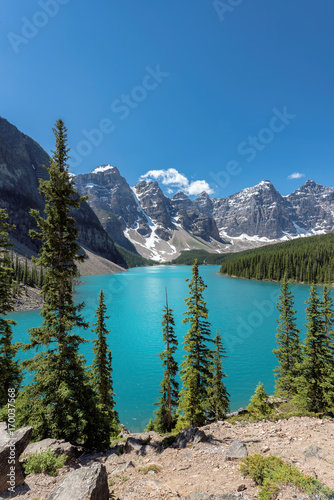 Moraine Lake in Banff National Park, Canada © lucky-photo