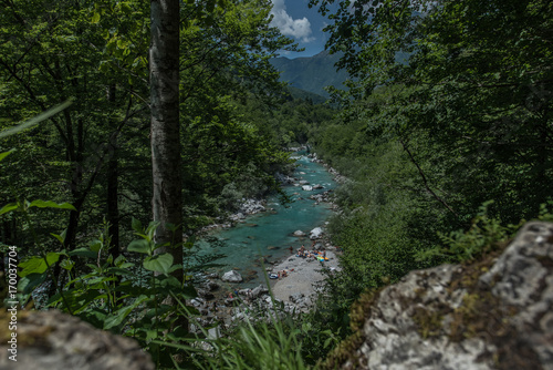 Fototapeta Naklejka Na Ścianę i Meble -  Soca Valley, Slovenia