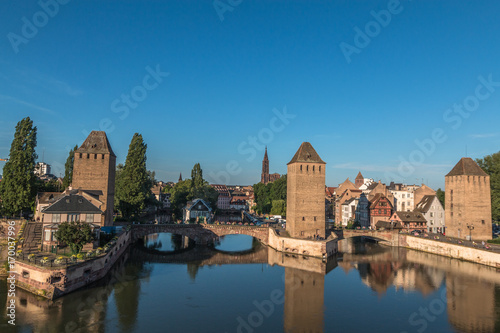 Pont Couvert in Strasbourg France