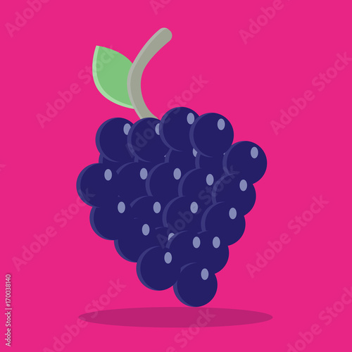 Trauben Flat Icon