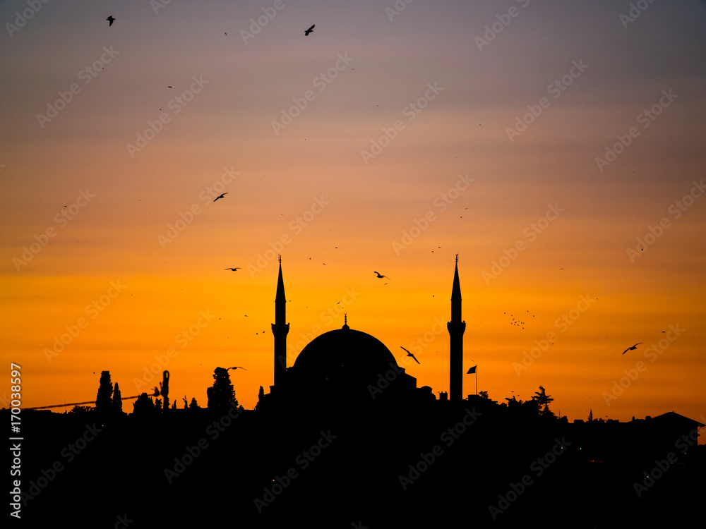 Sunset Mosque