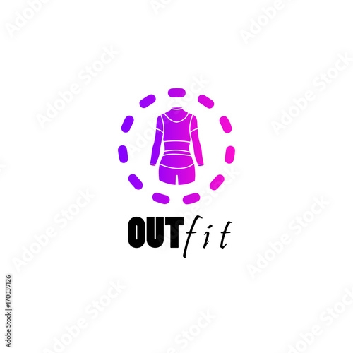 Logotipo Outfit moda femenina