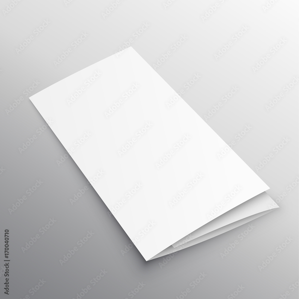 tri-fold mockup brochure design template vector tri-fold mockup brochure design template vector
