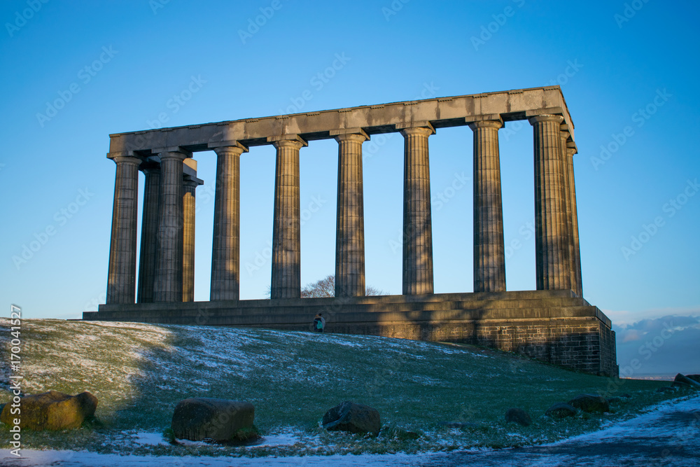 Fototapeta premium Temple de Calton Hill, Edimbourg, Ecosse