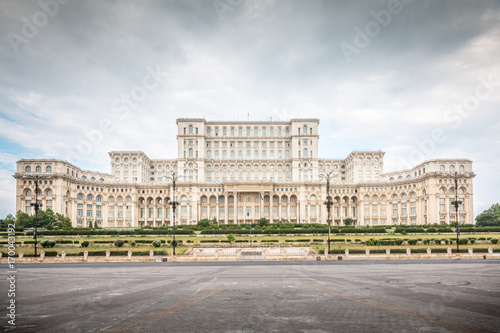 Romanian Parliament Palace in Bucharest