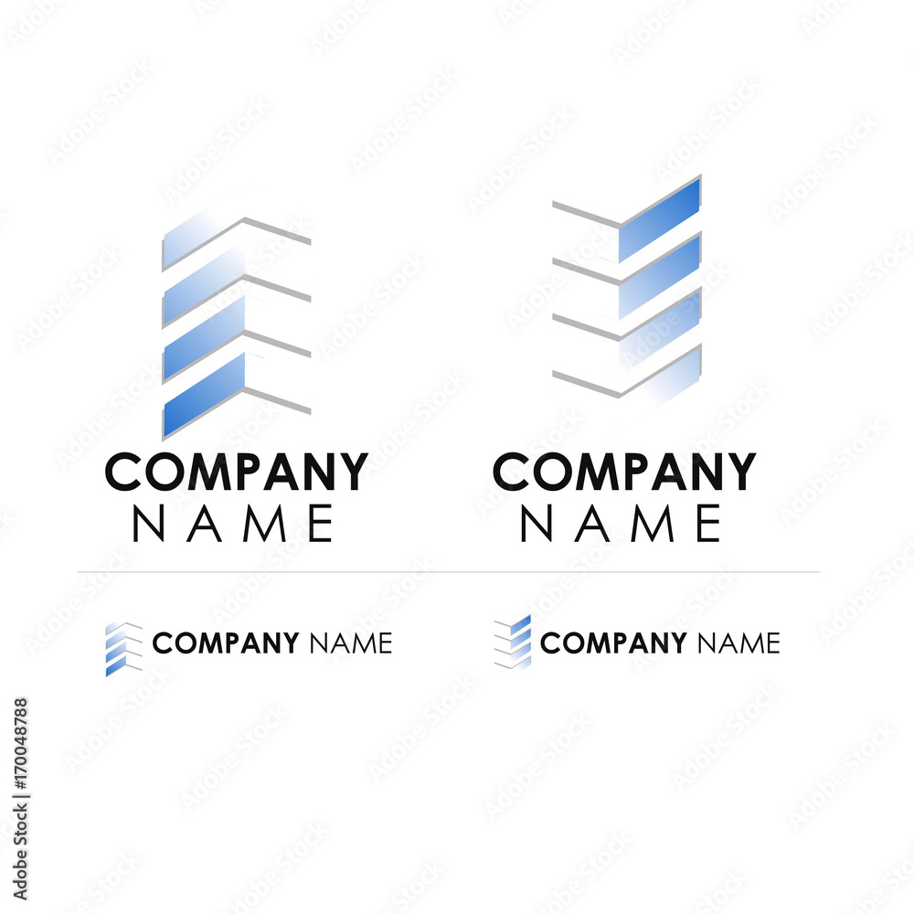 Logo corporacion, logo empresa construccion e ingenieria
