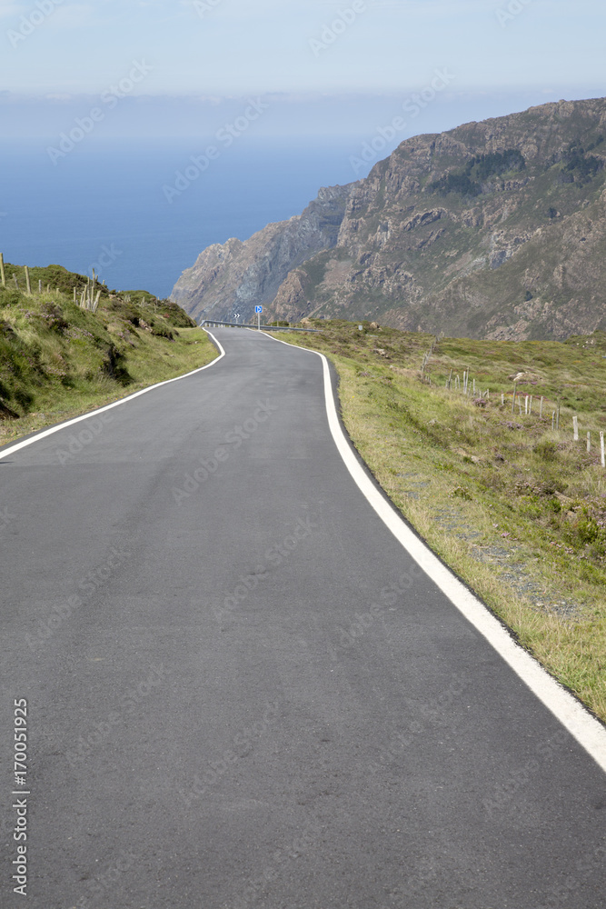 Open Road; Vixia Herbeira Cliffs, Ortigueira, Galicia