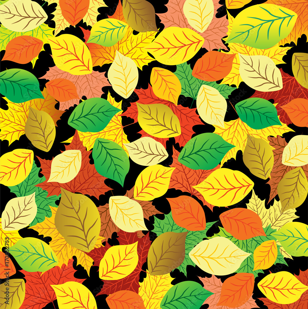 Autumn abstract background. Colorful leaves Autumn abstract background. Colorful leaves