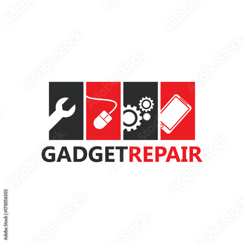 Gadget repair Logo Template Design