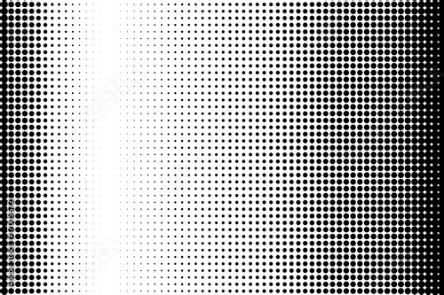 Halftone dotted background. Abstract monochrome backdrop. Pattern with small circles, dots