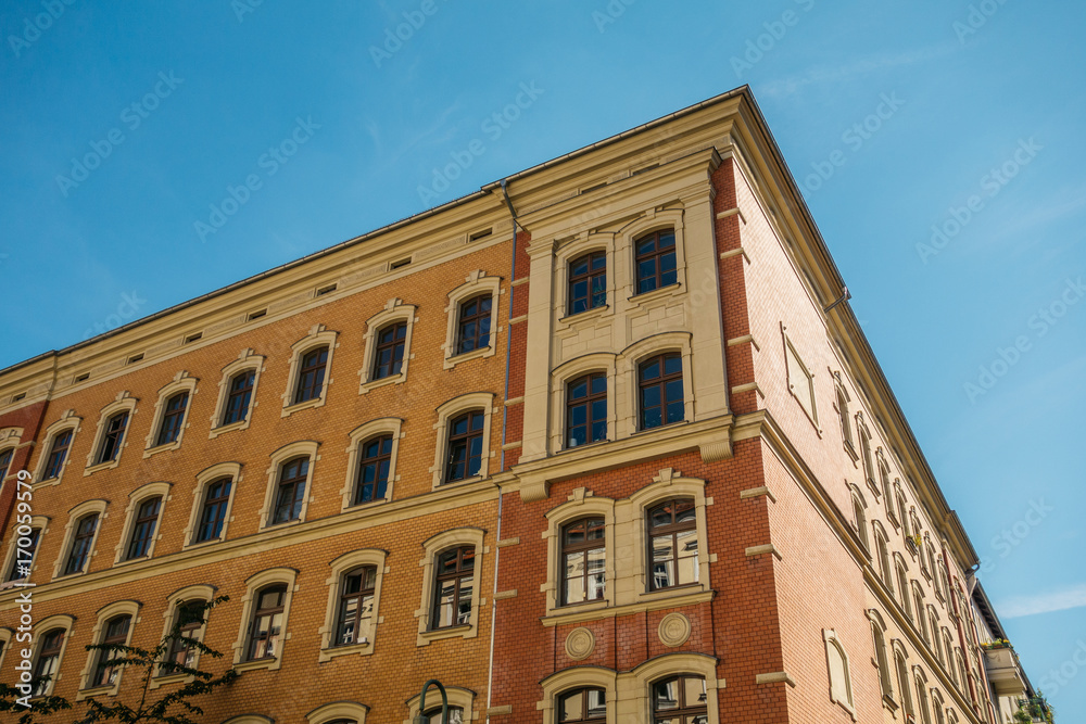 historical brick apartment building