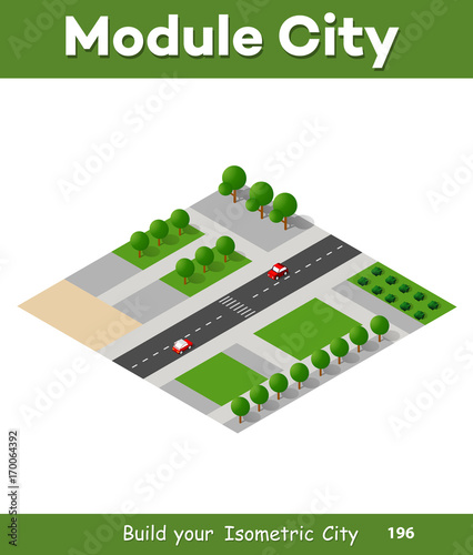 Isometric modules for construction