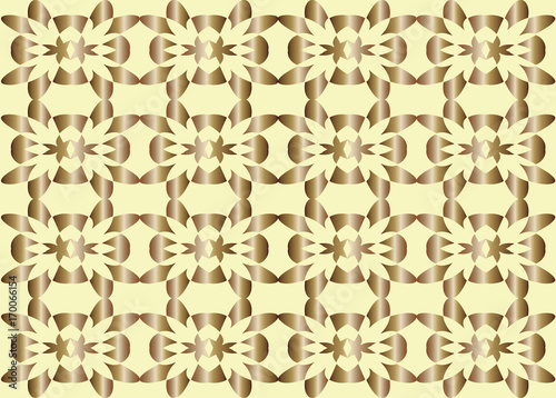 vector abstract, repeating pattern on light yellow background