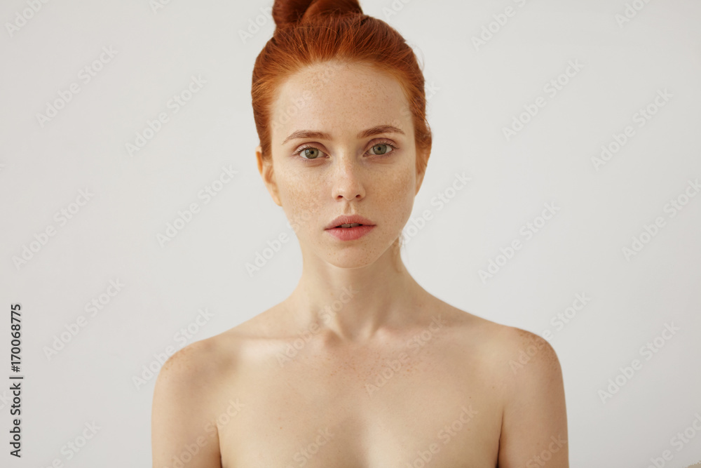 Nude Ginger Woman