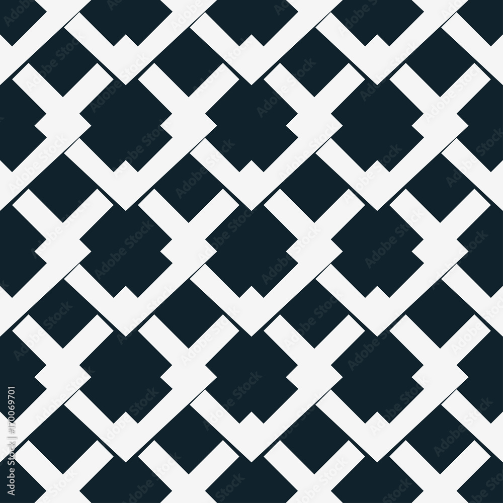 Seamless vector pattern with white rhombuses Seamless vector pattern with white rhombuses