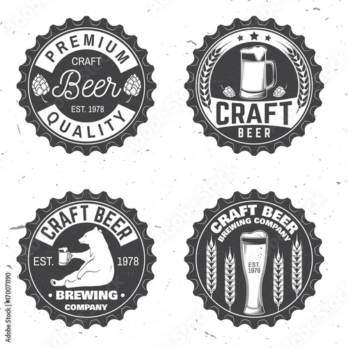 Vintage design for bar, pub and restaurant business.