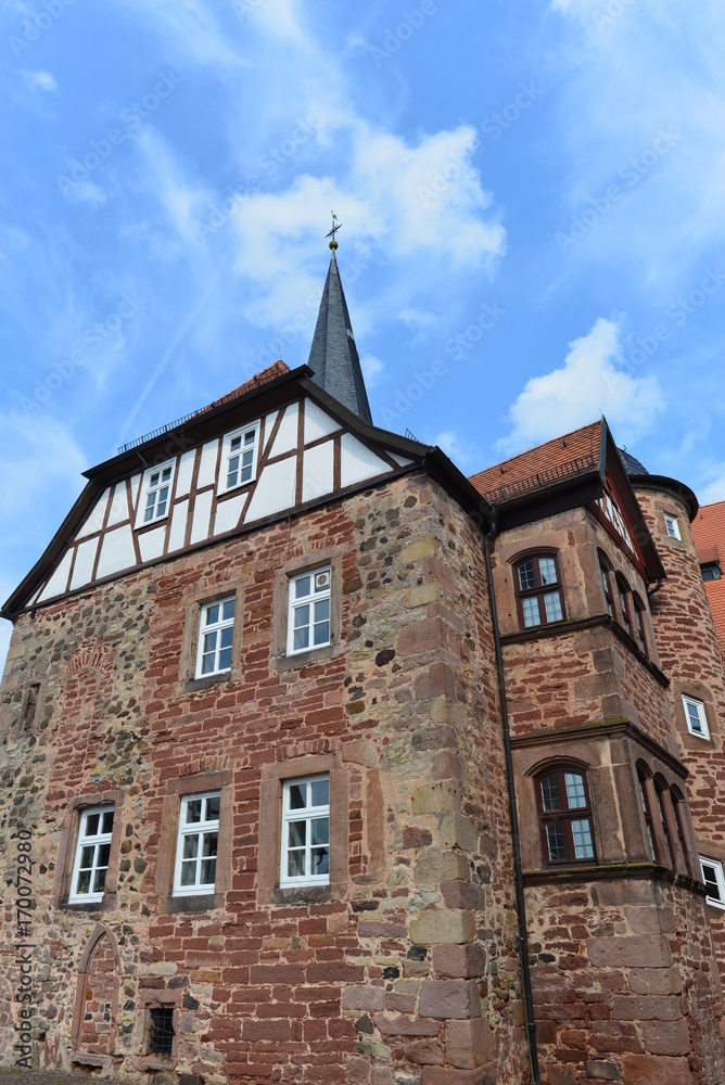 Obraz premium Kloster Schlüchtern im Main-Kinzig-Kreis Hessen
