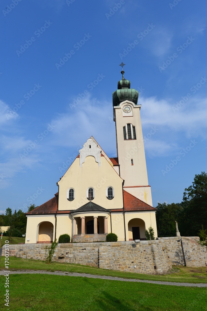Katholische Marienkirche im Staatsbad Brückenau
Bayern