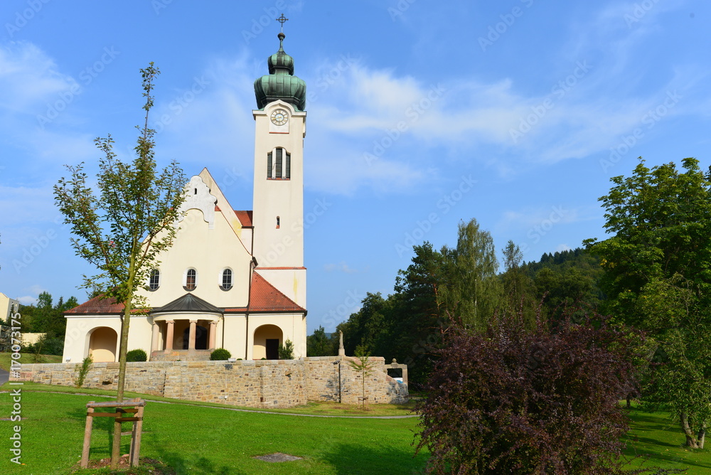 Katholische Marienkirche im Staatsbad Brückenau
Bayern