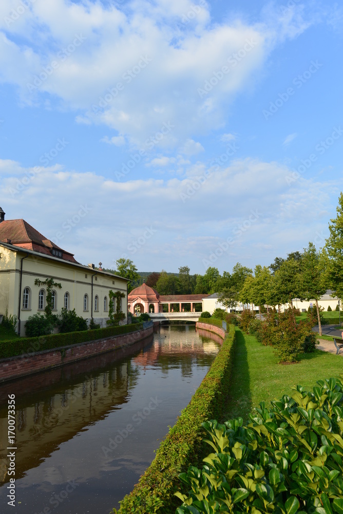 Kurpark Staatsbad Brückenau Bayern 
