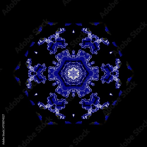 Kaleidoscopic ornamental pattern