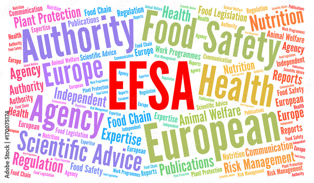 EFSA, European Food Safety Authority word cloud EFSA, European Food Safety Authority word cloud