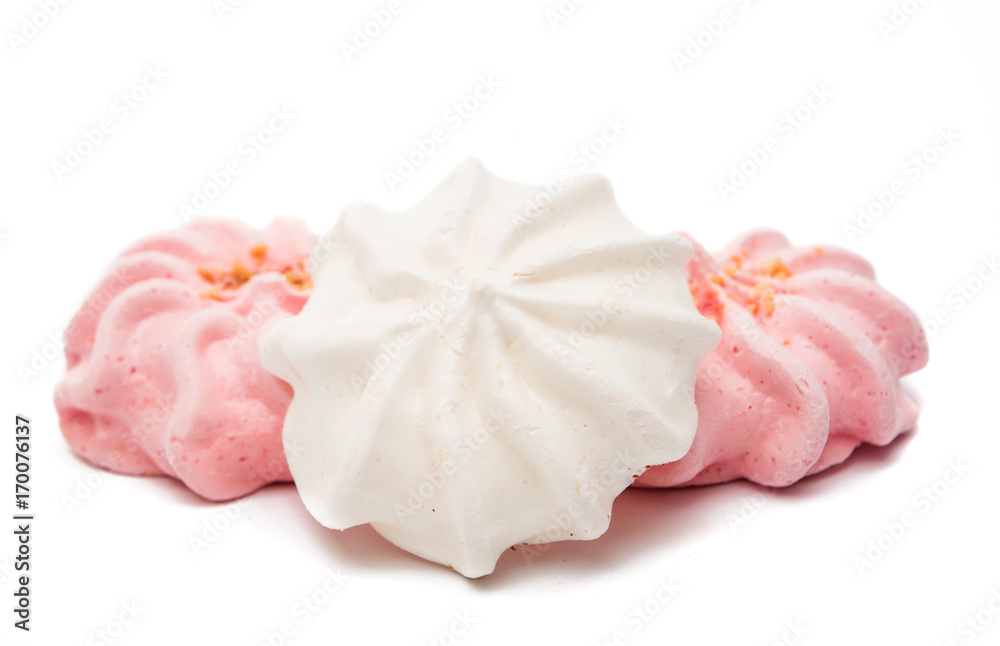 Meringue isolated