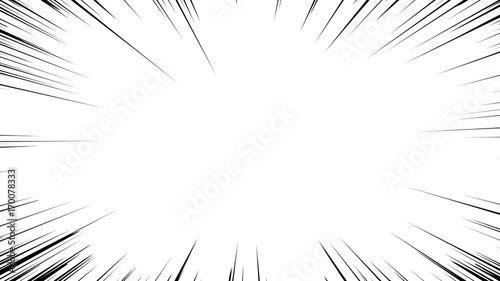 Anime Action Lines Overlay