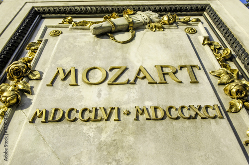 Statue von Wolfgang Amadeus Mozart, Österreich, Wien, 1. Bezirk