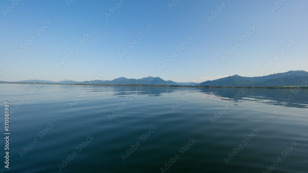 Lake Chiemsee, Bavaria, in summer
