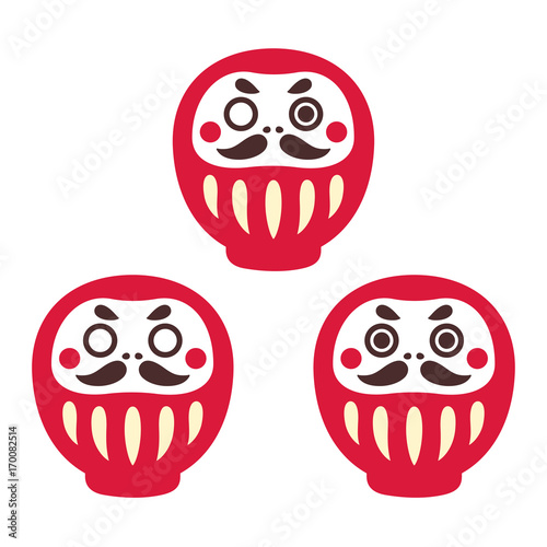 Daruma doll set