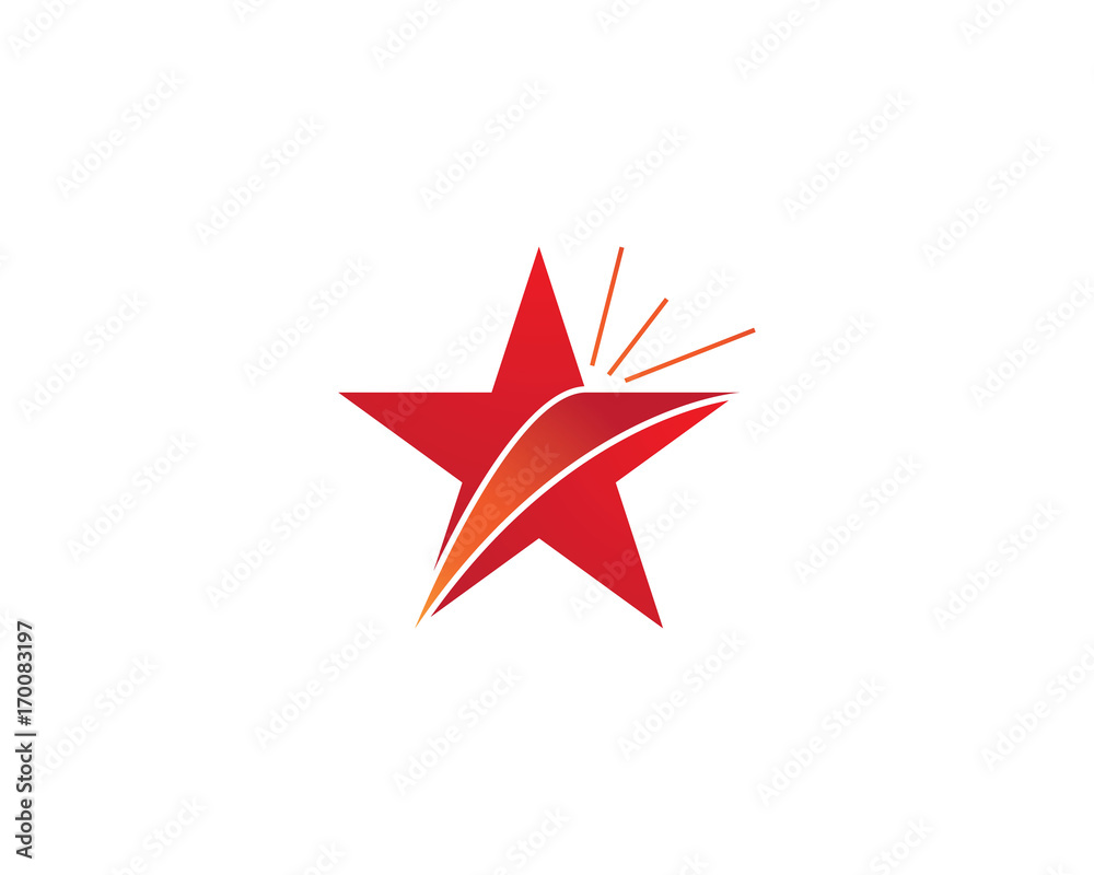 Obraz premium Star Logo Template