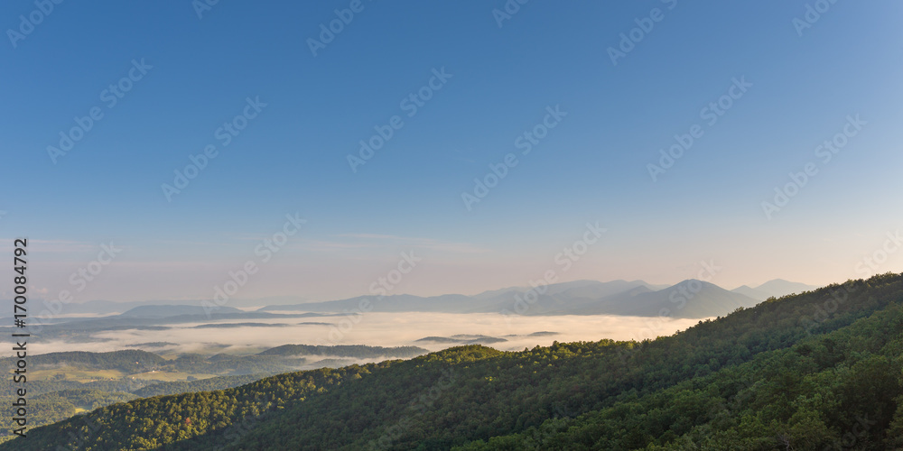 Morning Valley Fog